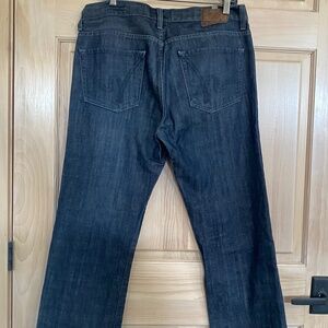 Citizens of Humanity men’s jeans. Used but very good condition. 34W. No issues